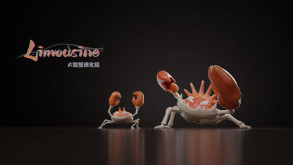 〖Sold Out〗Pokemon Scale World Krabby Kingler #098 #099 1:20  - Limousine Studio