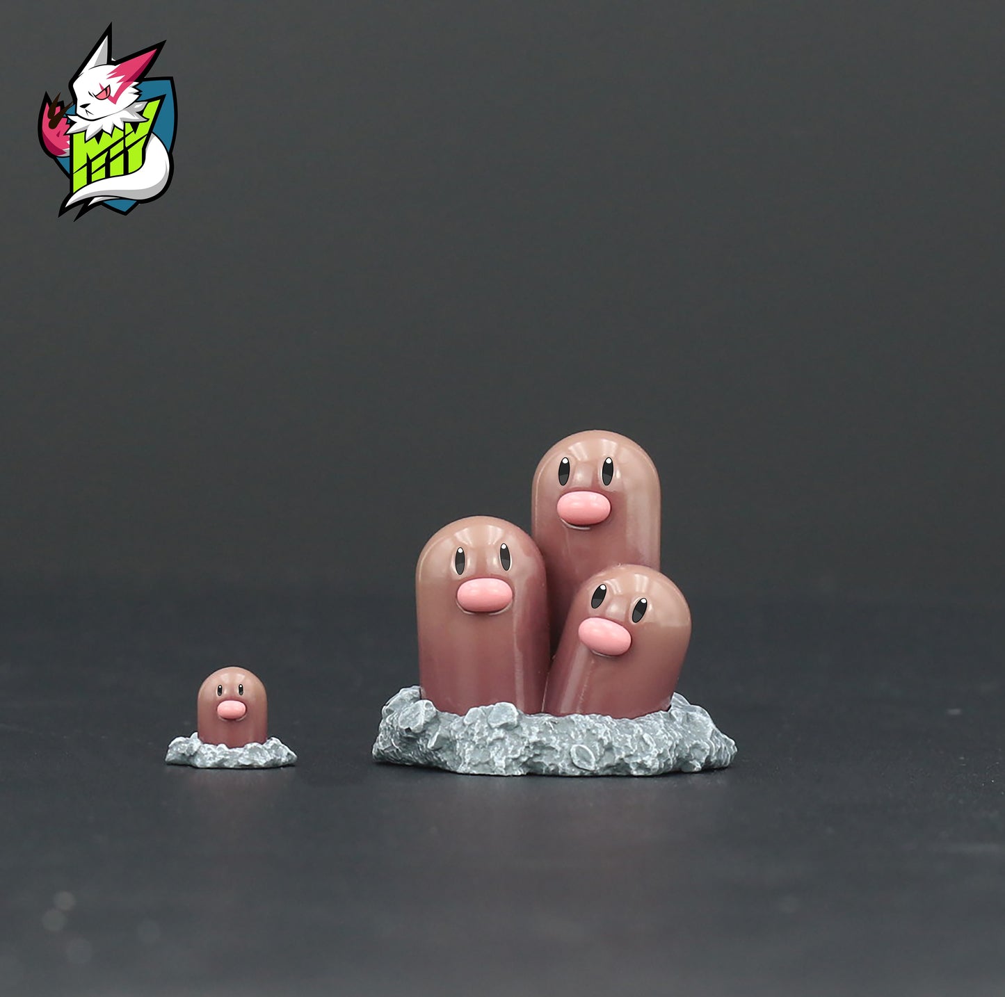 〖Order Sales〗Pokemon Scale World Diglett Dugtrio #050 #051 1:20 - Zangoose Studio