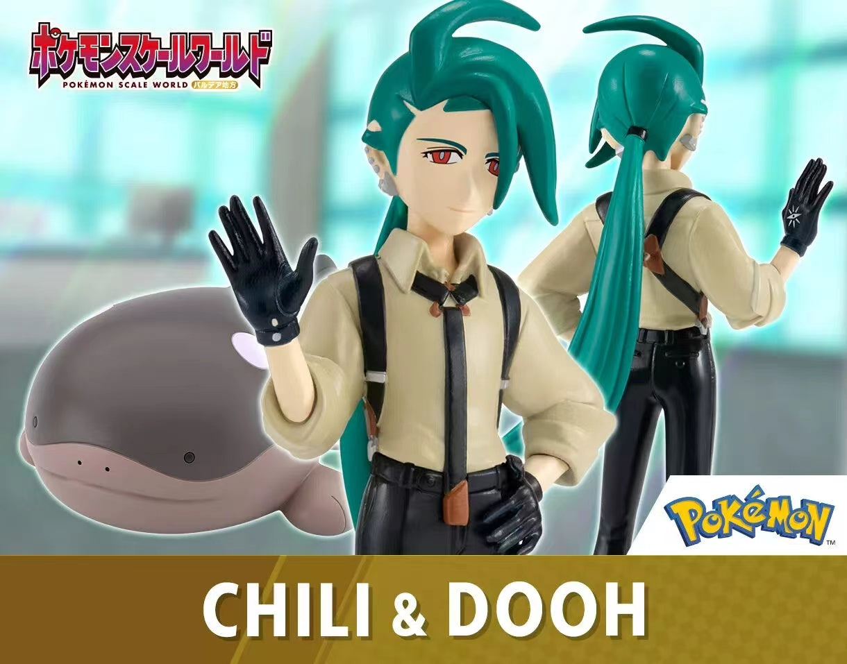 〖In Stock〗Pokemon Scale World CHILI&Clodsire Figure 1:20 - Bandai