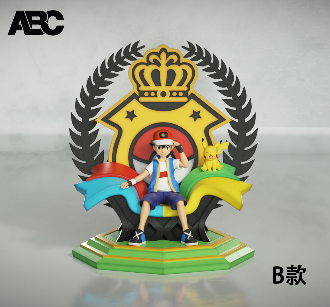 〖Sold Out〗Pokemon Scale World Champion Ash 1:20 - ABC Studio