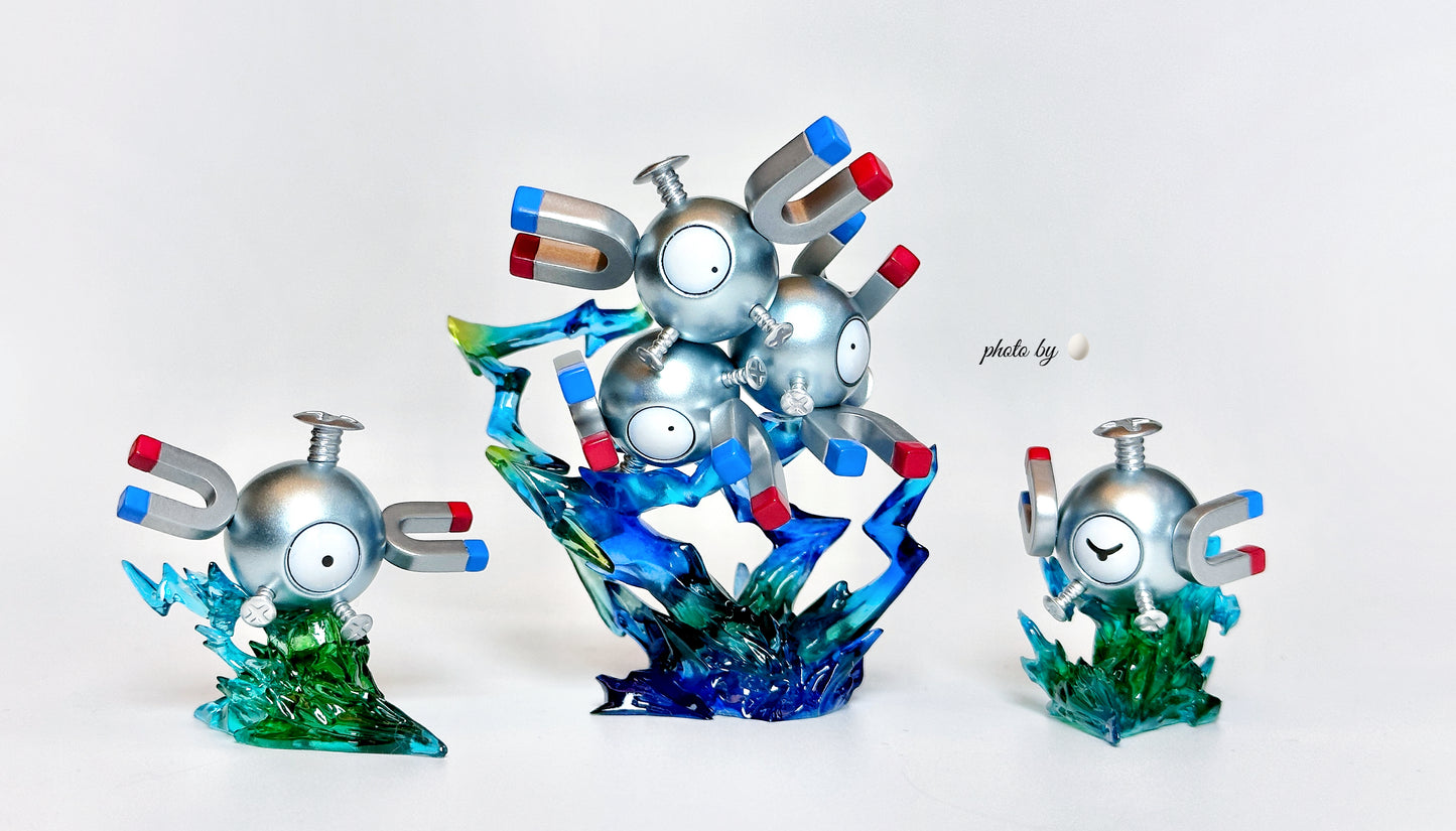 〖In Stock〗Pokemon Scale World  Magnemite Magneton Magnezone #081 #082 #462 1:20 - Pallet Town Studio