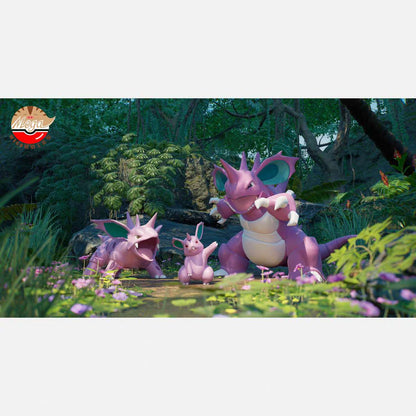 〖 In Stock〗Pokemon Scale World Nidoran♂ Nidorino Nidoking #032 #033 #034 1:20  - Mega Studio