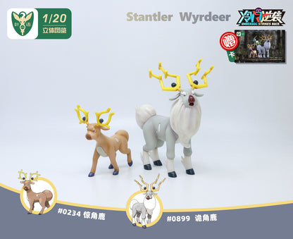 〖Make Up The Balance〗Pokemon Scale World Stantler Wyrdeer #234 #899 1:20 - Yeyu Studio