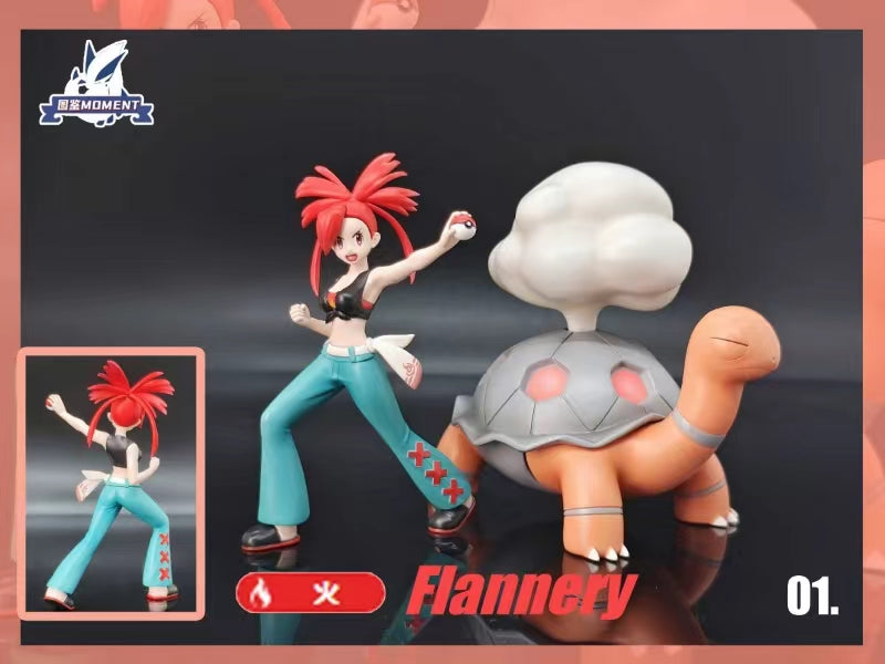 〖Pre-order〗Pokemon Scale World Flannery&Torkoal Numel Camerupt 1:20  - Moment Studio