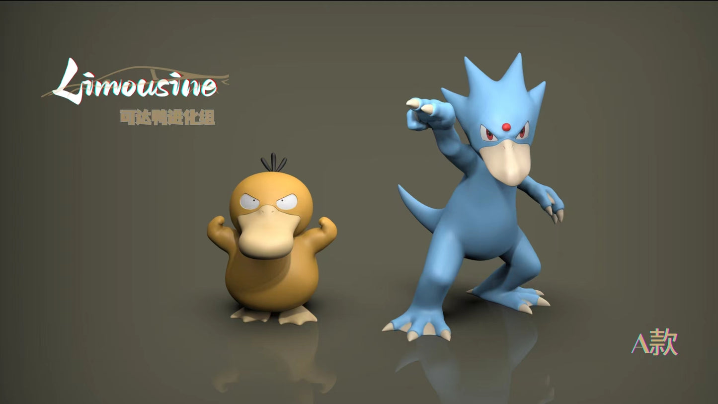 〖Pre-order〗Pokemon Scale World Psyduck Golduck #054 #055 1:20  - Limousine Studio