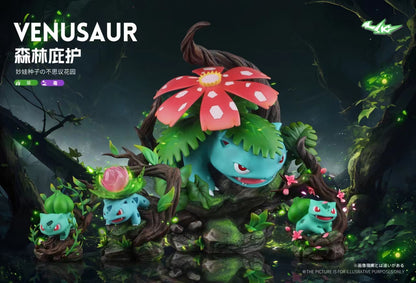 〖 Pre-order〗Pokemon Scale World  Bulbasaur Ivysaur Venusaur #001 #002 #003 1:20  - SK Studio