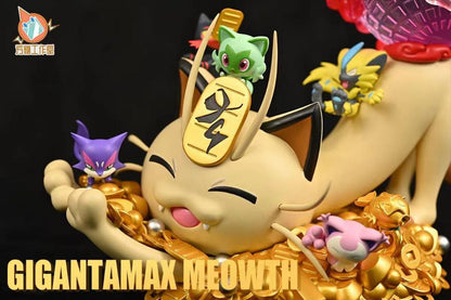 〖Sold Out〗Pokemon Dynamax Meowth Model Statue Resin - FT Studio