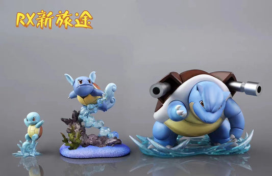 〖Pre-order〗Pokemon Scale World Squirtle Wartortle Blastoise #007 #008 #009 1:20 - RX Studio