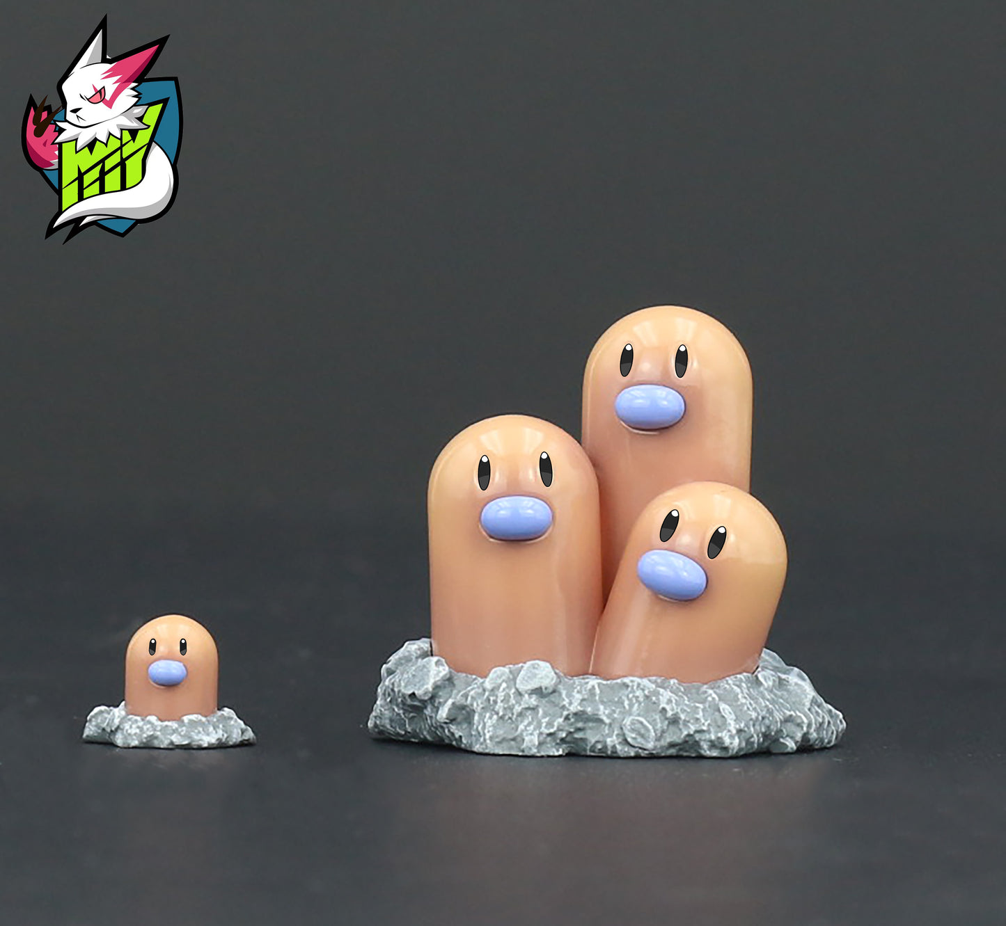 〖Order Sales〗Pokemon Scale World Diglett Dugtrio #050 #051 1:20 - Zangoose Studio