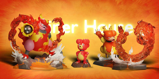 〖Order Sales〗Pokemon Scale World Magmar Magby Magmortar #126 #240 #467 1:20 - Trainer House Studio
