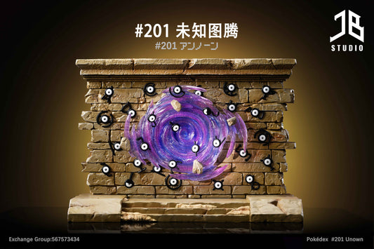 〖Sold Out〗Pokemon Scale World Unown #201 1:20 - JB Studio