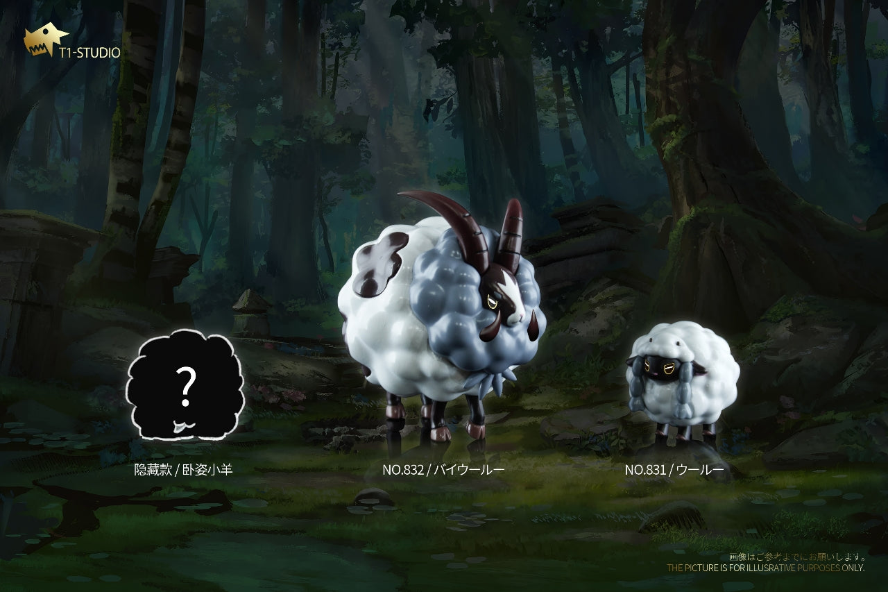 〖Make Up The Balance〗Pokemon Scale World Wooloo Dubwool #831 #832 1:20 -T1 Studio