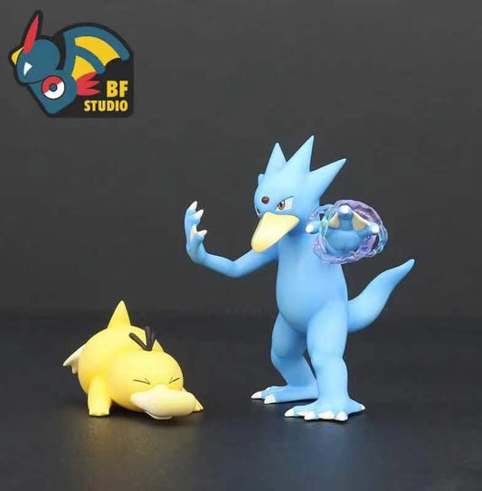 〖 Sold Out〗Pokemon Scale World Psyduck Golduck #054 #055 1:20  - BF Studio