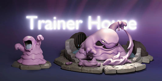 〖 Sold Out〗Pokemon Scale World Grimer Muk #088 #089 1:20 - Trainer House Studio