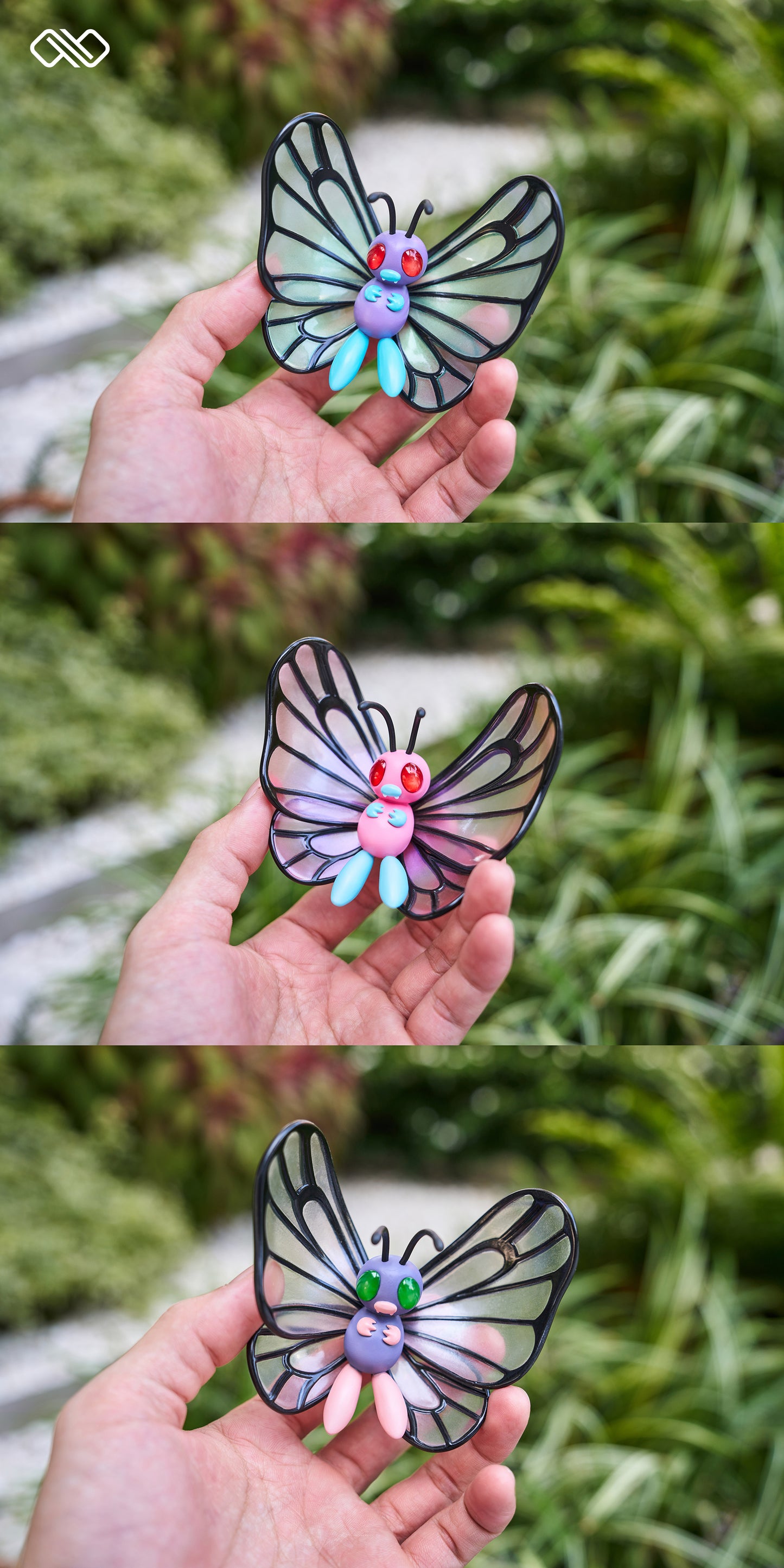 〖Pre-order〗Pokemon Scale World Caterpie Metapod Butterfree #010 #011 #012 1:20 - ♾️ Studio