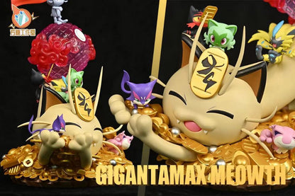 〖Sold Out〗Pokemon Dynamax Meowth Model Statue Resin - FT Studio