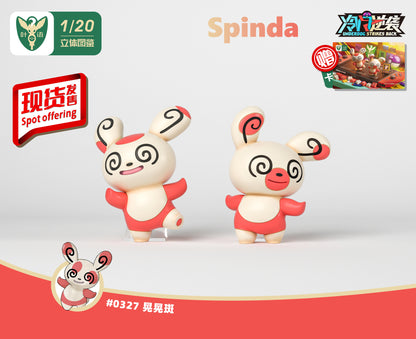 〖 In Stock〗Pokemon Scale World Spinda #327 1:20 - Yeyu Studio