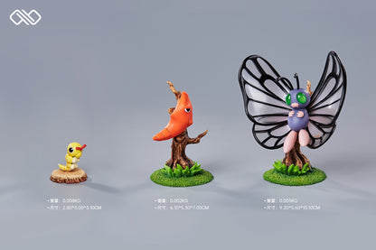 〖Pre-order〗Pokemon Scale World Caterpie Metapod Butterfree #010 #011 #012 1:20 - ♾️ Studio