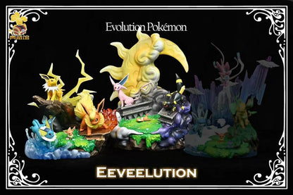 〖Pre-order〗Pokemon Scale World Eevee Vaporeon Jolteon Flareon #133 #134 #135 #136 1:20 - DCG Studio