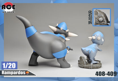 〖 Order Sales〗Pokemon Scale World Cranidos Rampardos #408 #409  1:20 - ACE Studio