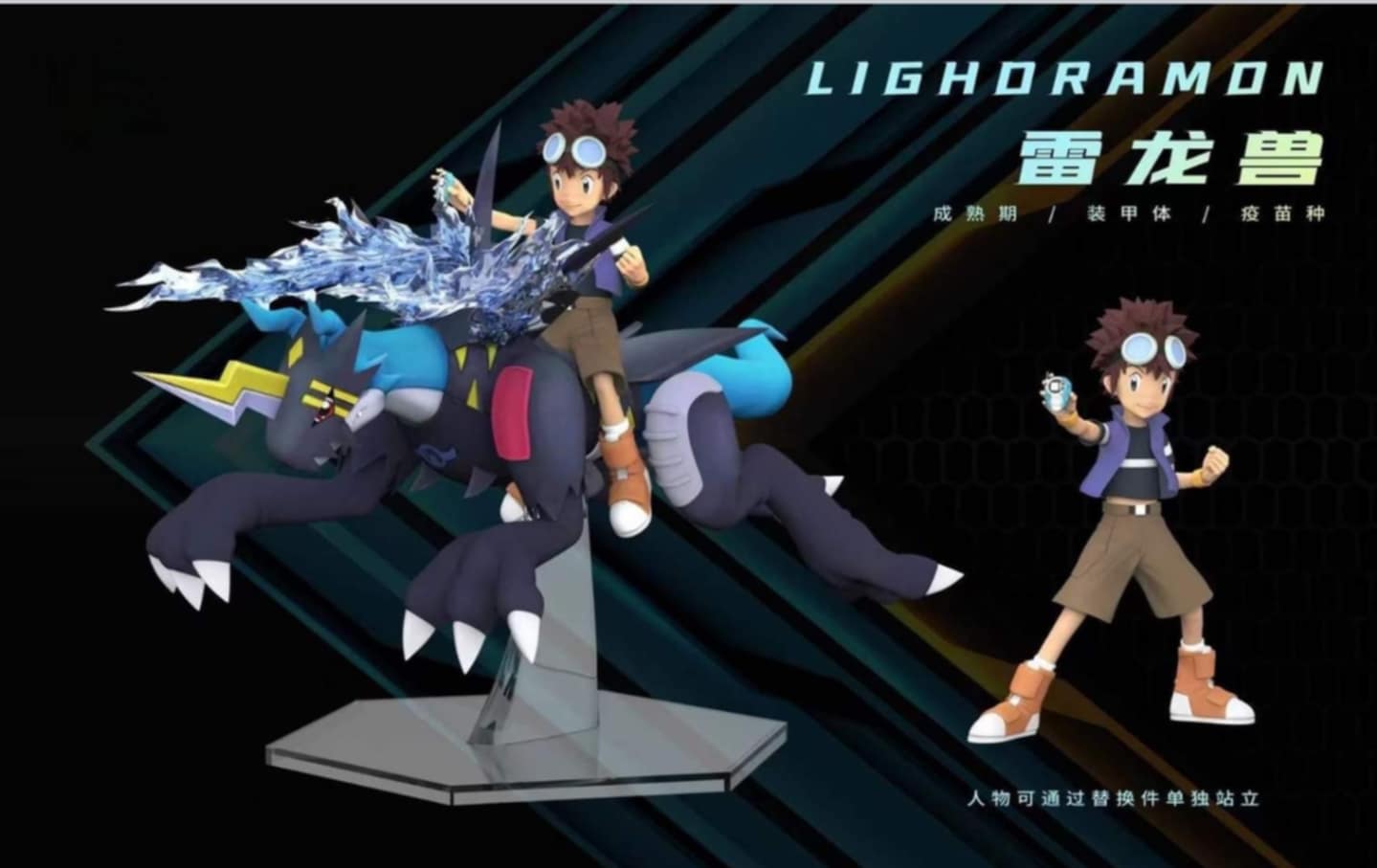 〖Pre-order〗Digimon Davis Motomiya&Lighdramon - FYY Studio