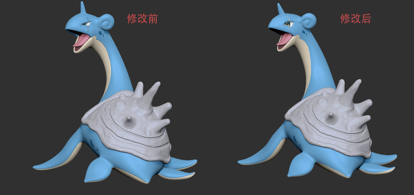 〖 Sold Out〗Pokemon Scale World Lapras #131 1:20 - Mega Studio