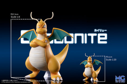 〖Sold Out〗Pokemon Scale World Dragonite #149 #1:8 #1:20 - MG Studio