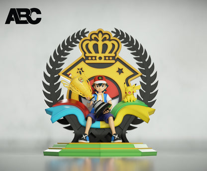 〖Sold Out〗Pokemon Scale World Champion Ash 1:20 - ABC Studio