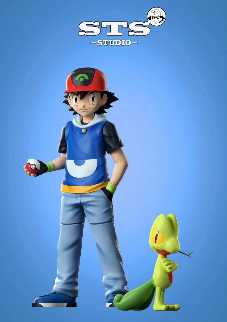 〖 Sold Out〗Pokemon Scale World AG Ash&Treecko 1:8 1:20 - STS Studio