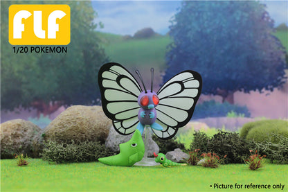 〖Make Up The Balance〗Pokemon Scale World Caterpie Metapod Butterfree #010 #011 #012 1:20 - FLF Studio