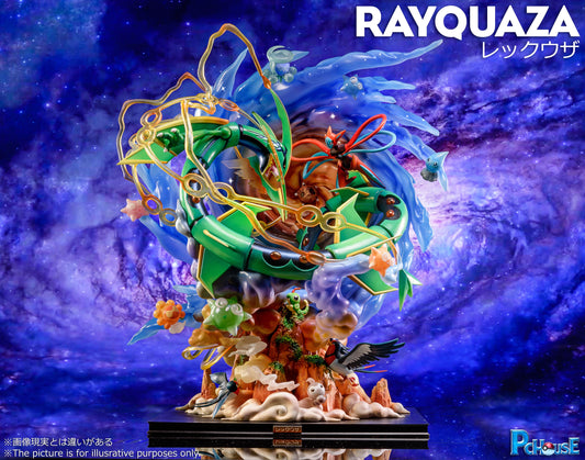 〖Pre-order〗Pokemon Rayquaza Model Statue Resin - PC House Studio