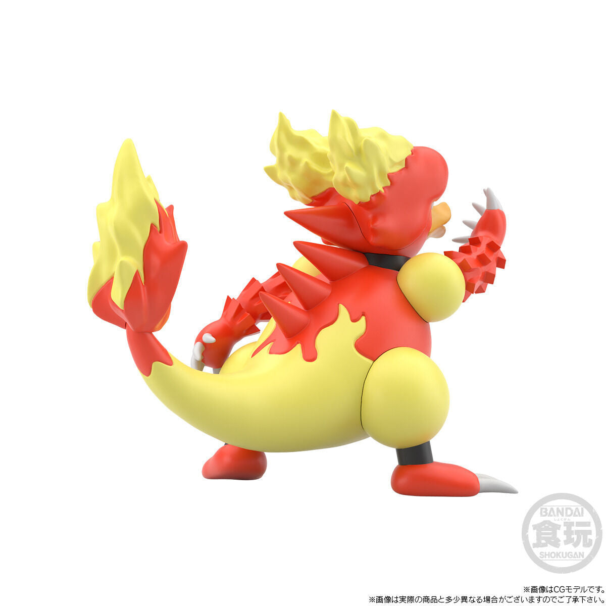 〖In Stock〗Pokemon Scale World Blaine & Magmar & Rapidash Figure 1:20 - Bandai