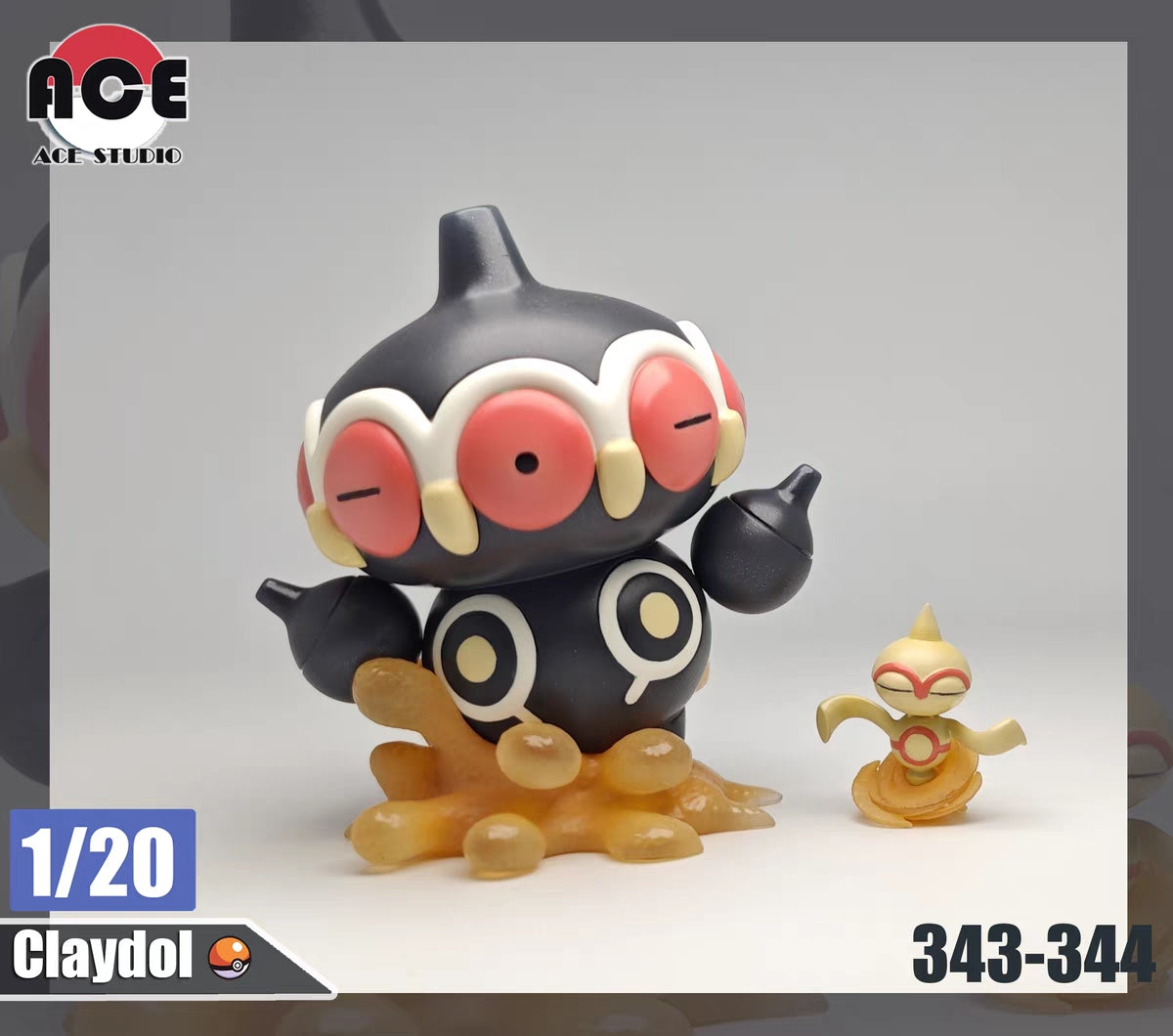 〖 Order Sales〗Pokemon Scale World Baltoy Claydol #343 #344 1:20 - ACE Studio
