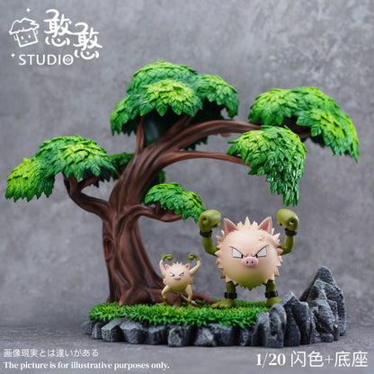 〖 Make Up The Balance〗Pokemon Scale World Mankey Primeape #056 #057  1:20 - HH Studio