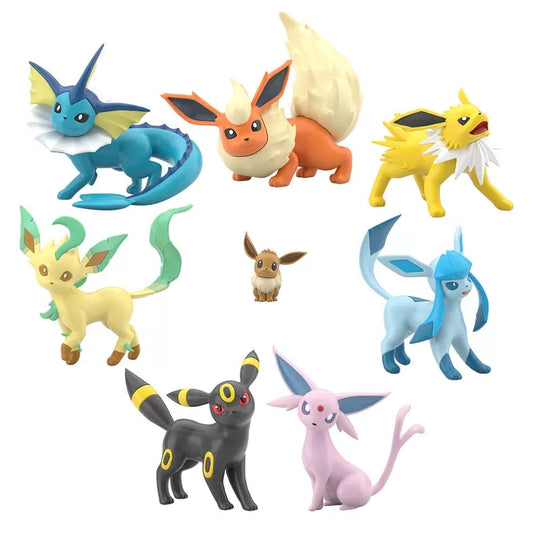 〖 In Stock〗Pokemon Scale World Eevee Family #133 1:20 - Bandai