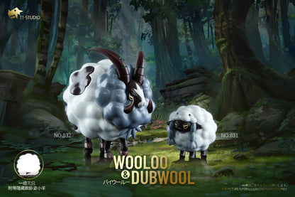 〖Make Up The Balance〗Pokemon Scale World Wooloo Dubwool #831 #832 1:20 -T1 Studio