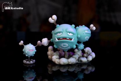 〖 Pre-order〗Pokemon Scale World Koffing Weezing #109 #110 #292 1:20 - Fish Bone Studio