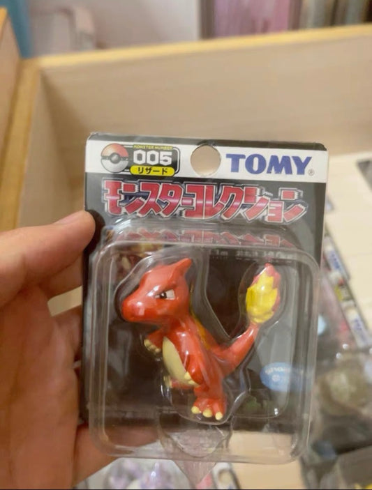 〖Sold Out〗 Rare Pokemon TOMY Black Box Series Figures Monster Collection Charmeleon #005