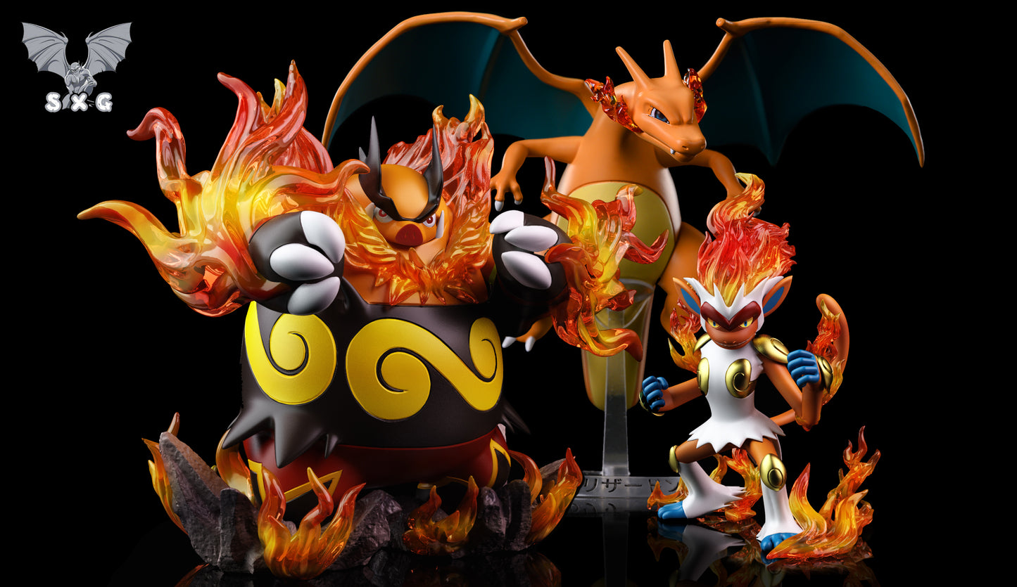 〖Sold Out〗Pokemon Scale World Infernape #392 1:20 -SXG Studio