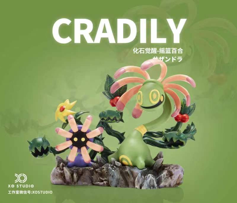 〖Sold Out〗Pokemon Scale World Lileep Cradily Shieldon Bastiodon #345 #346 #410 #411 1:20 - XO Studio