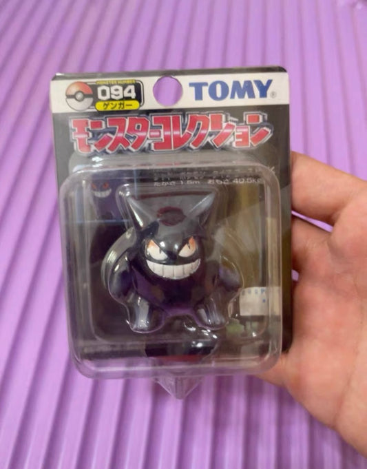 〖In Stock〗 Rare Pokemon TOMY Black Box Series Figures Monster Collection Gengar #094