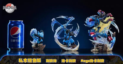 〖Sold Out〗Pokemon Scale World Riolu Lucario Mega Lucario #447 #448 #449 1:20 - Mega Studio