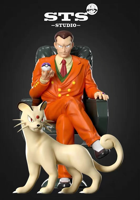 〖Sold Out〗 Pokemon Scale World Giovanni Team Rocket  1:8  - STS Studio