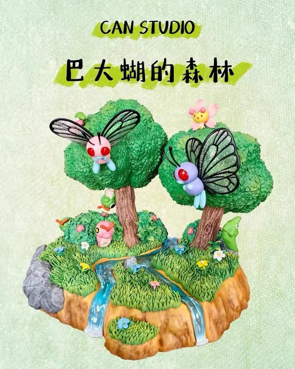 〖Pre-order〗Pokémon Peripheral Products Butterfree Forest - Can Studio