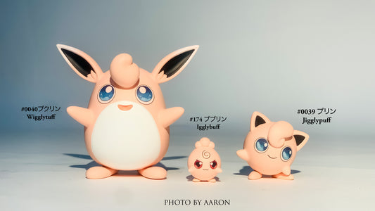 〖Make Up The Balance〗Pokemon Scale World Jigglypuff Wigglytuff Igglybuff #039 #040 #174 1:20 - Kira Studio