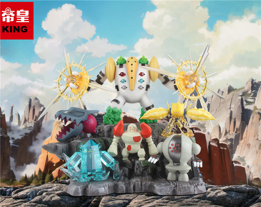 〖Sold Out〗Pokemon Scale World Regigigas Regieleki Regidrago #486 #894 #895  1:20 - King Studio