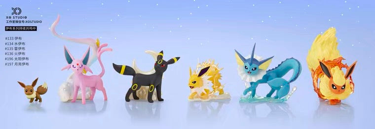 〖Sold Out〗Pokemon Scale World Vaporeon Jolteon Flareon #134 #135 #136  1:20 - XO Studio