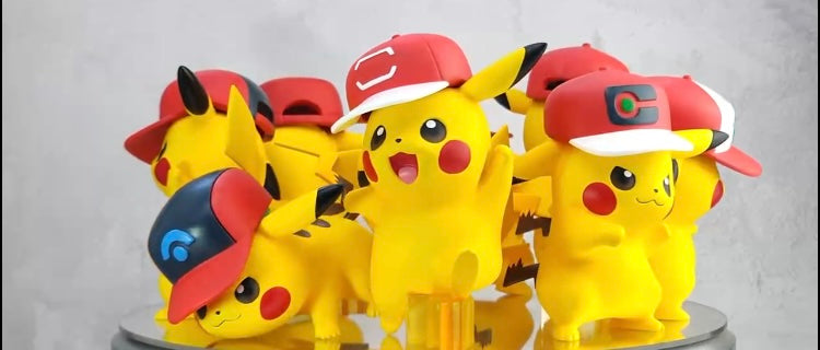 Tomy: Pokemon - Ash & Pikachu Action Figure (Alola)