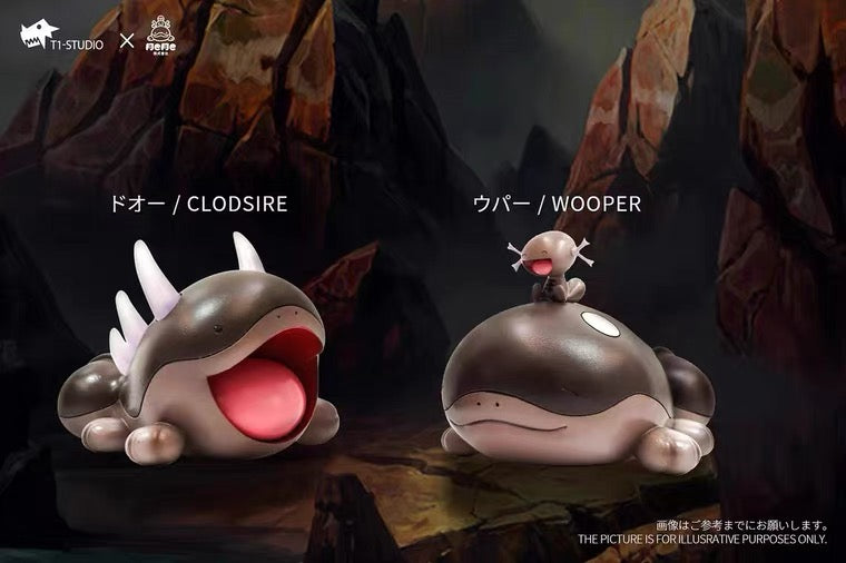 〖Make Up The Balance〗Pokemon Scale World Wooper Clodsire #194 #980 1:20 - T1 Studio