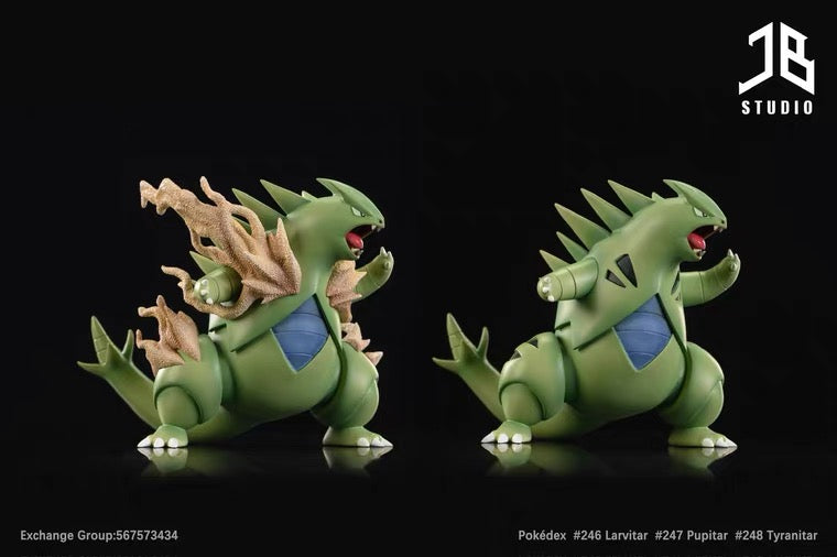 〖Make Up The Balance〗Pokemon Scale World Larvitar Pupitar Tyranitar #246 #247 #248  1:20  - JB Studio